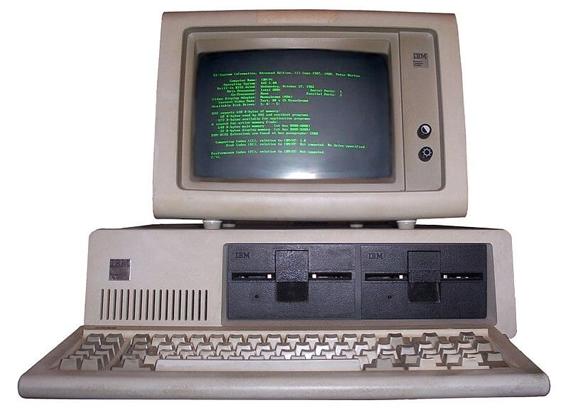 Ąn IBM 5150. The architecture in this computer is still in widespread use today!