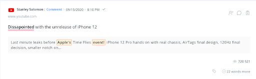 "Disappointed with the unrelease of iPhone 12", says another.