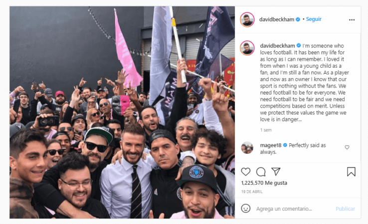 David Beckham Superliga