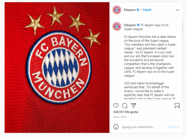 Superliga Bayern Munchen