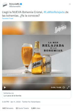 cerveza bohemia