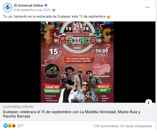 grito de independencia